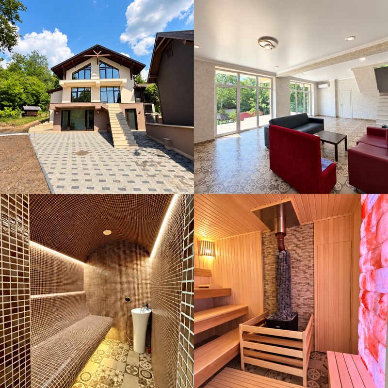 Nivelul 2: salon, hammam și saună